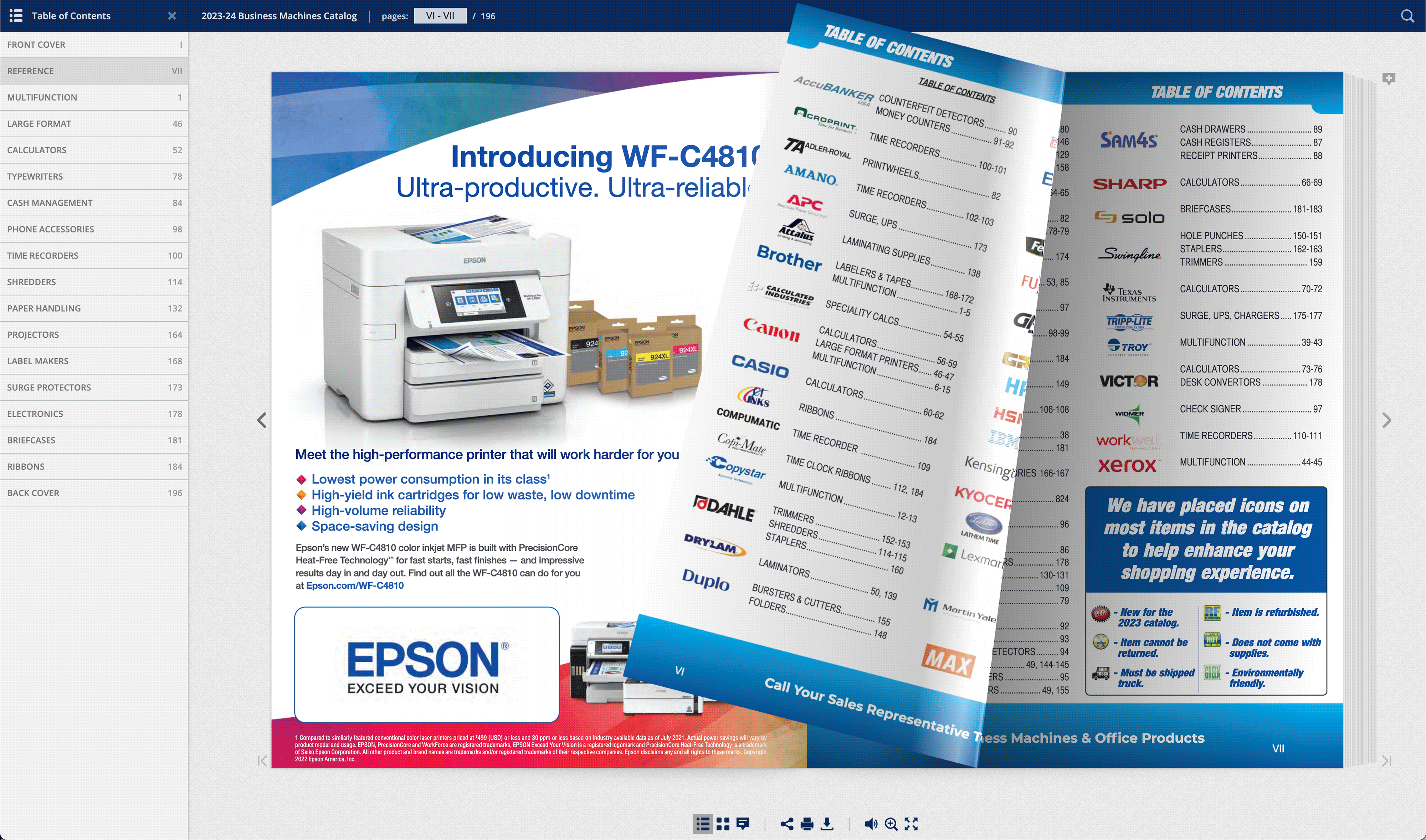 2023-24 Business Machines Retail Catalog Flipbook