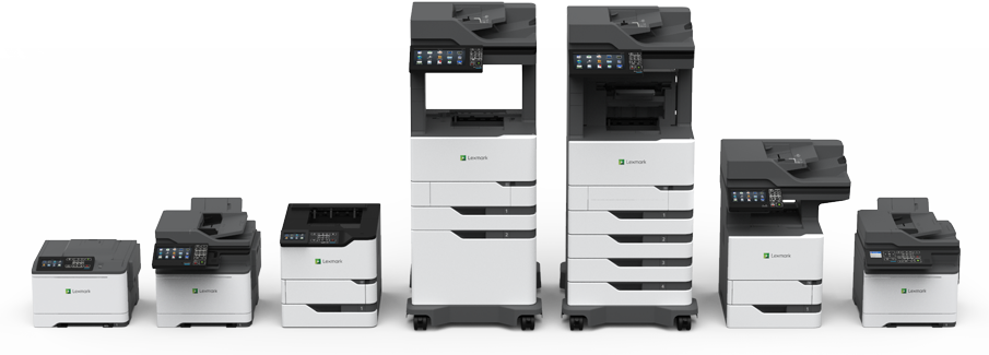 Lexmark's all-new portfolio of printers and MFPs